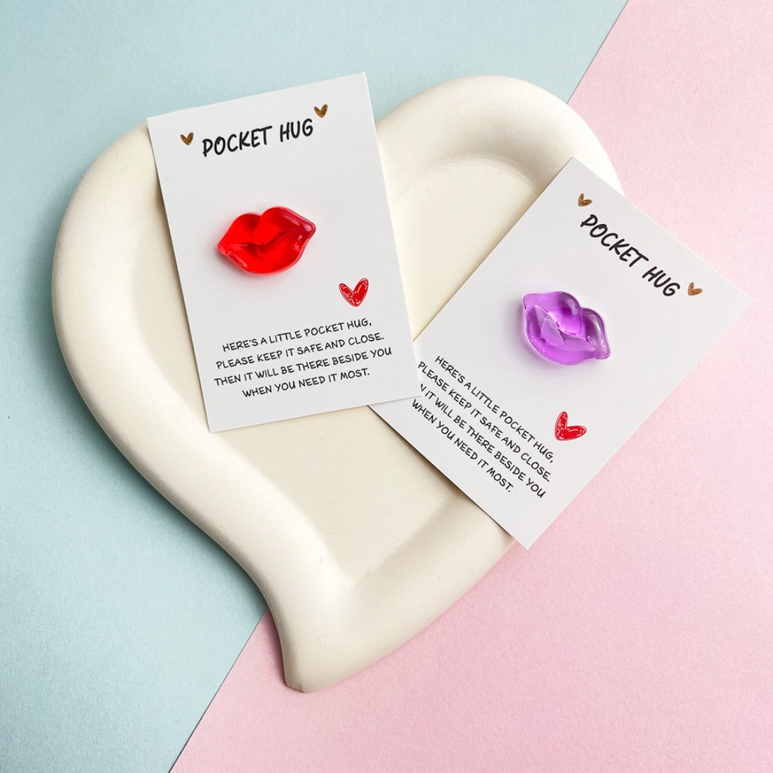 Pocket Hug Sexy Red Lips