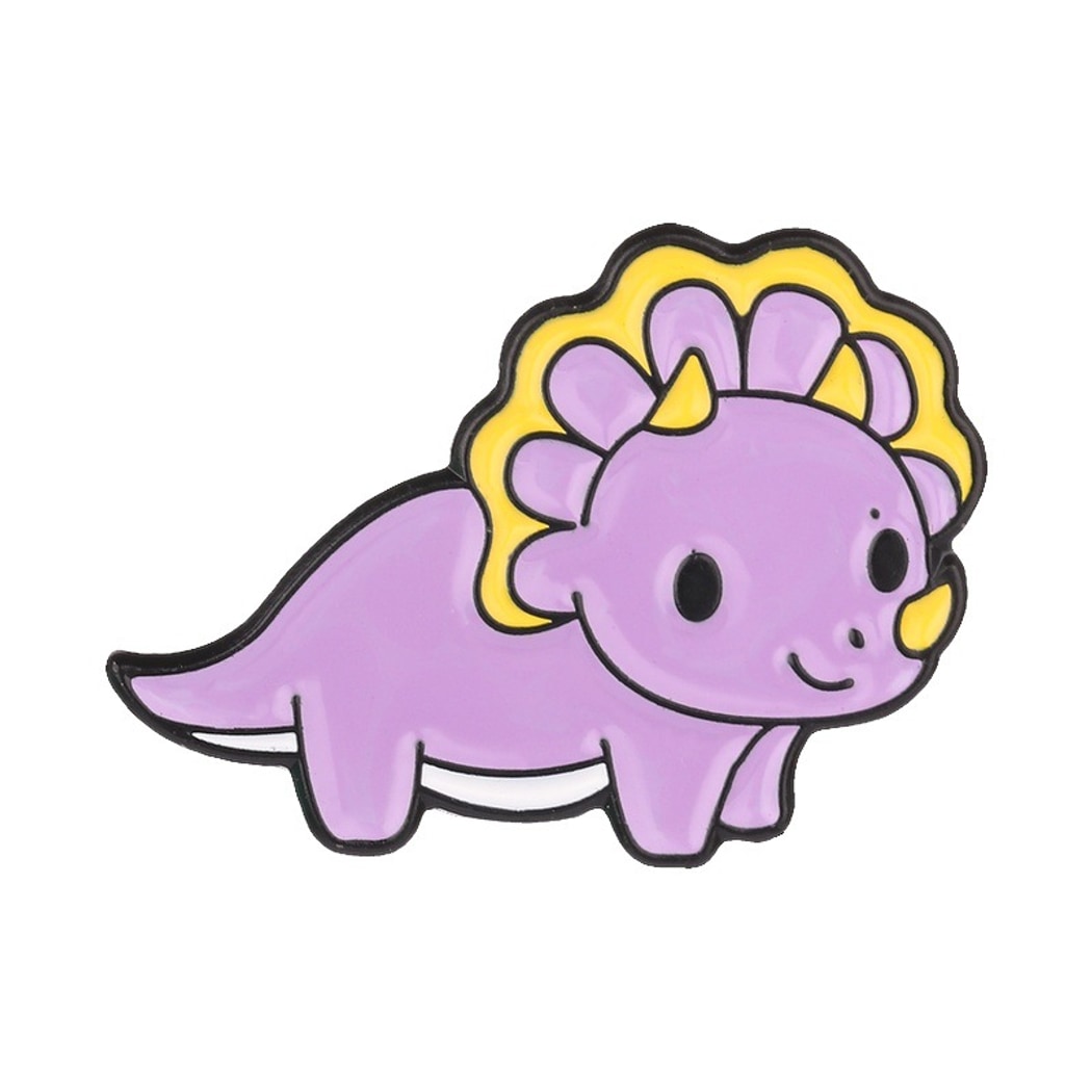 Pinori - Cartoon Dinosaur Enamel Pin