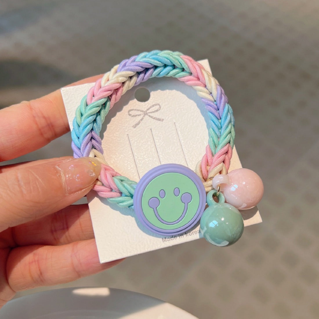 Cico - Colorful Smiley Face Hair Tie