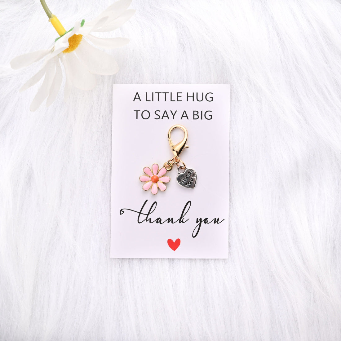 Taphug Pocket Hug card showing the back with brand logo and details