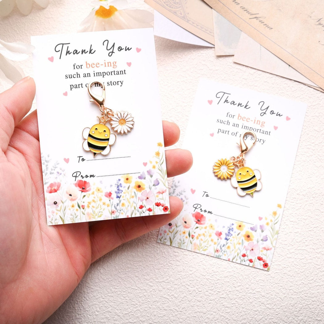 Taphug - Pocket Hug Smiling Bee Keychain