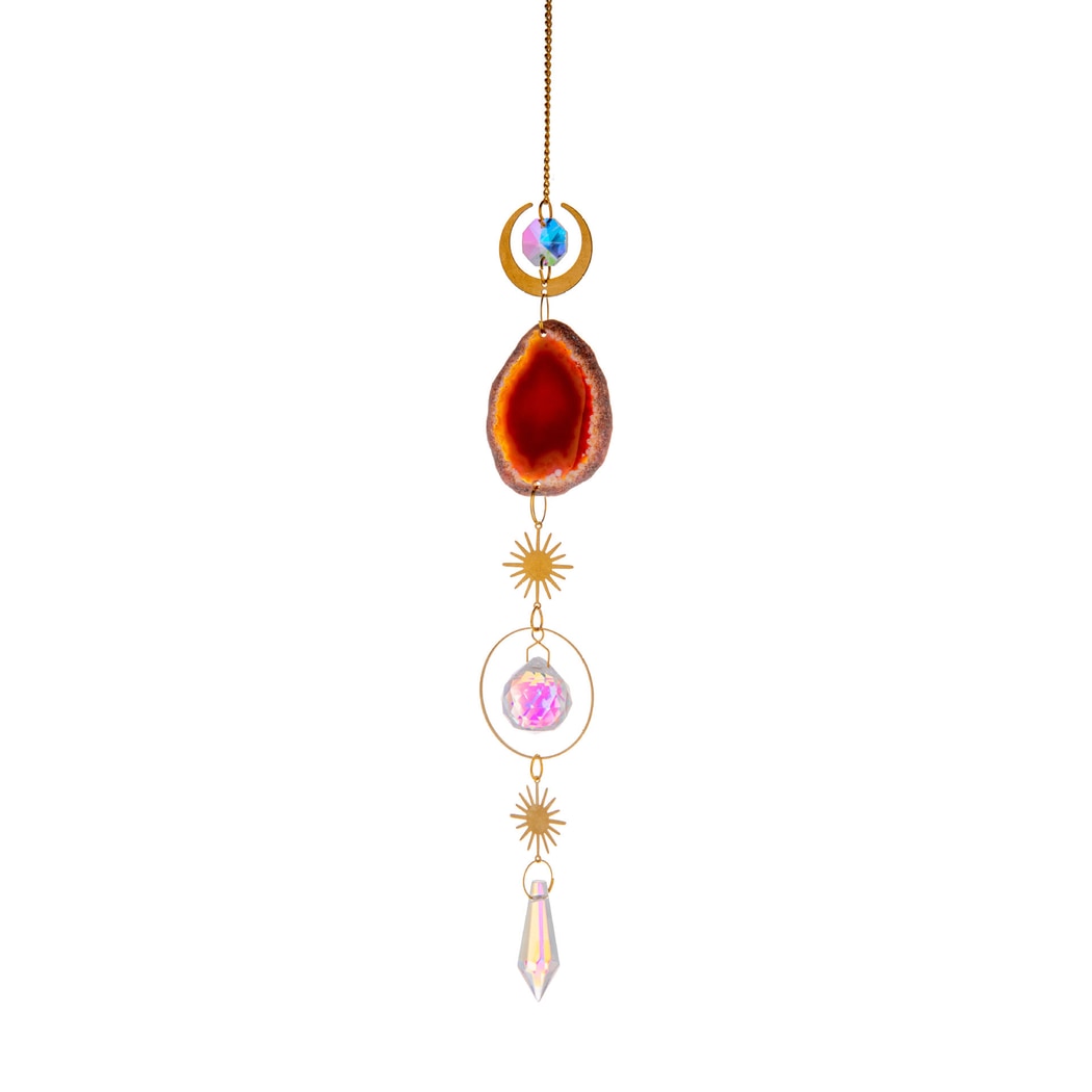Somnira - Geometric Prism Window Hanging Suncatcher