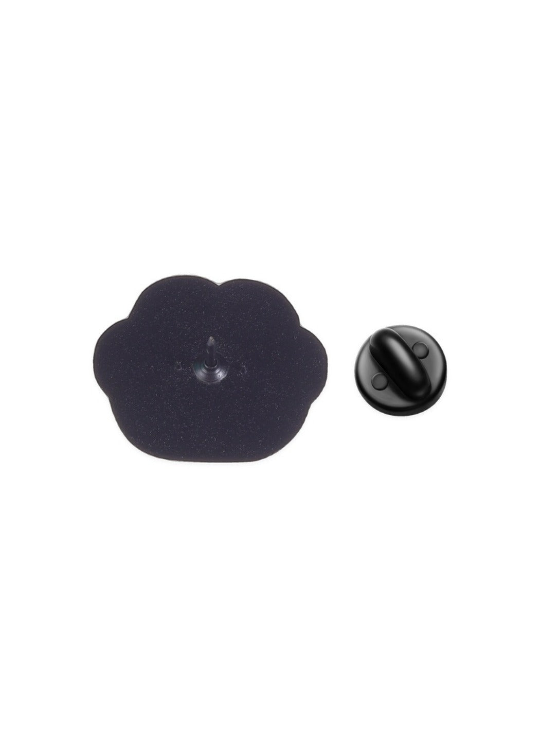 Pinori - Cat Paw Brooch Badge, Cute Cartoon Colorful Paw Pin