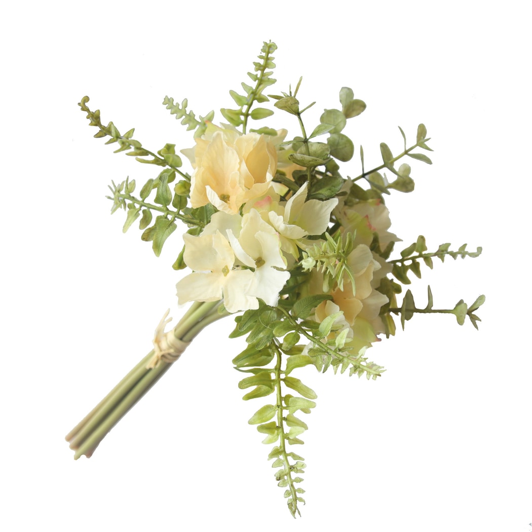 Roselle - Pastel-toned Artificial Greenery Hydrangea Bouquet