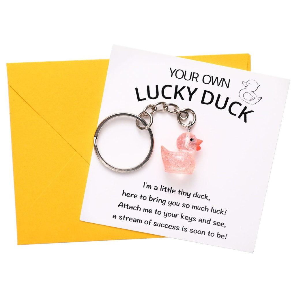 Taphug - Pocket Hug Lucky Duck Cartoon Keychain