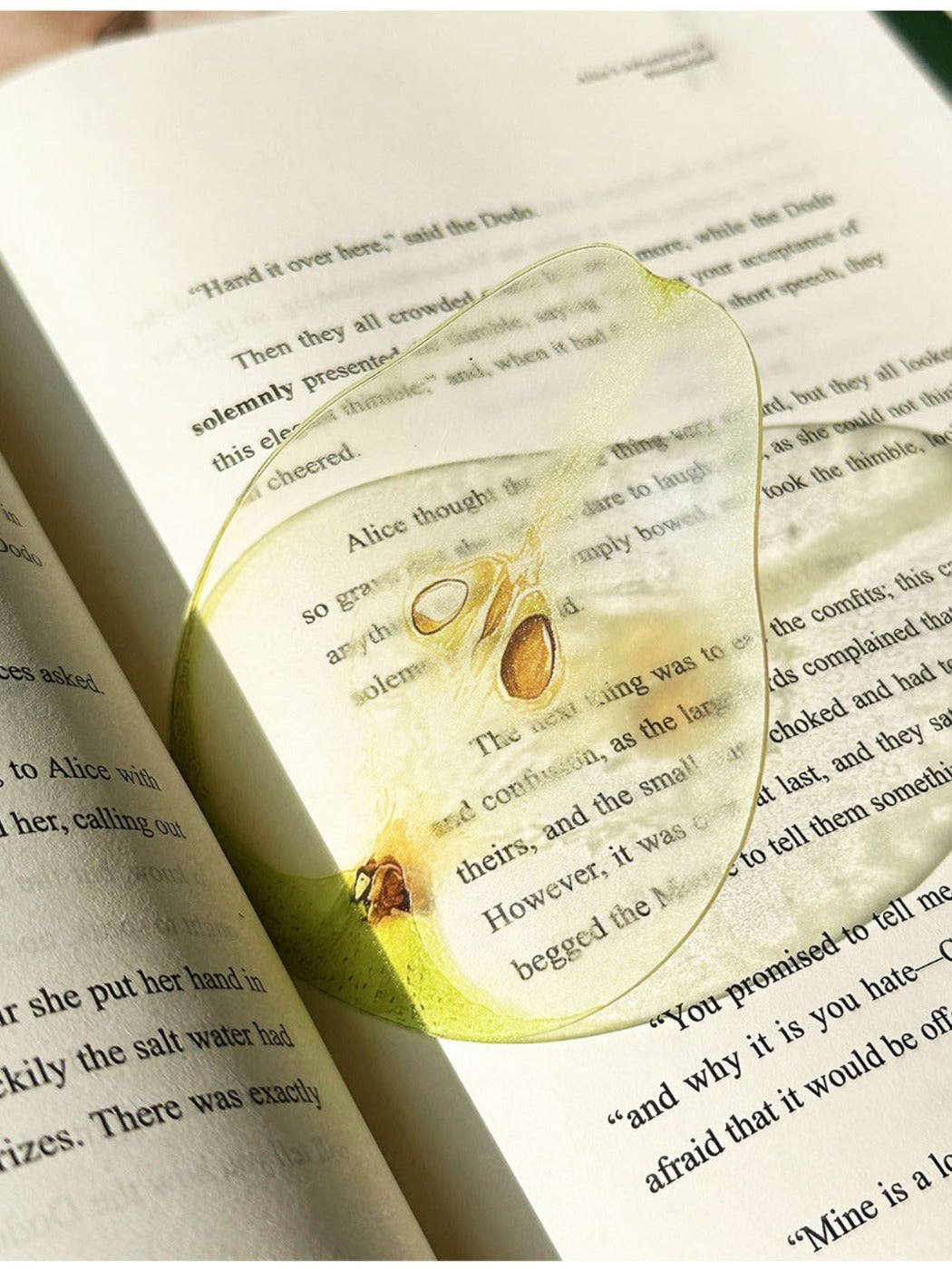 Markii - Adorable Pear Shaped Acrylic Bookmark