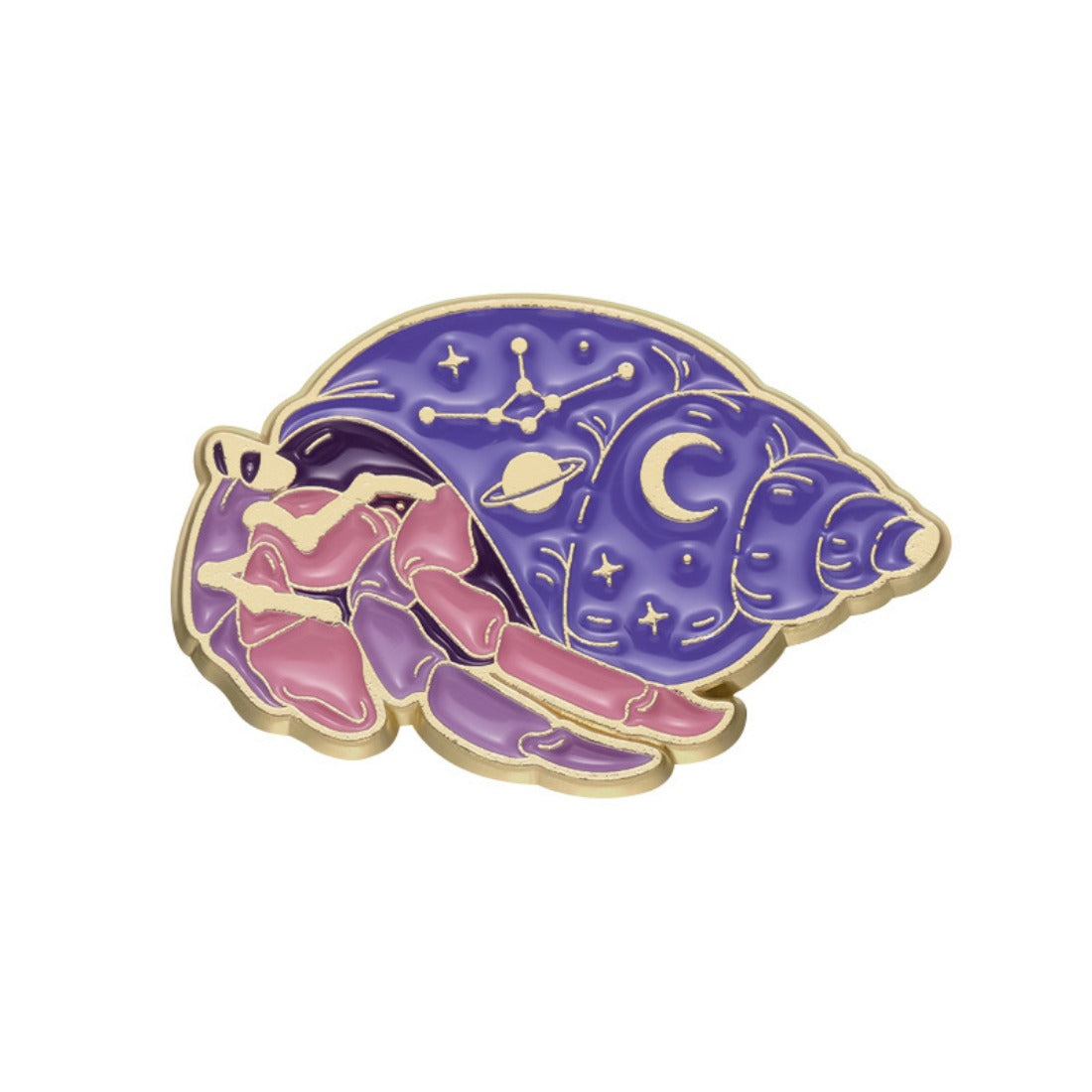 Mystical Sea Creatures Enamel Pins