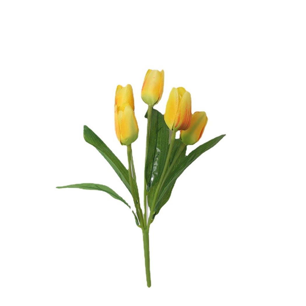 Roselle - Decorative Artificial Tulip Flower Bouquet