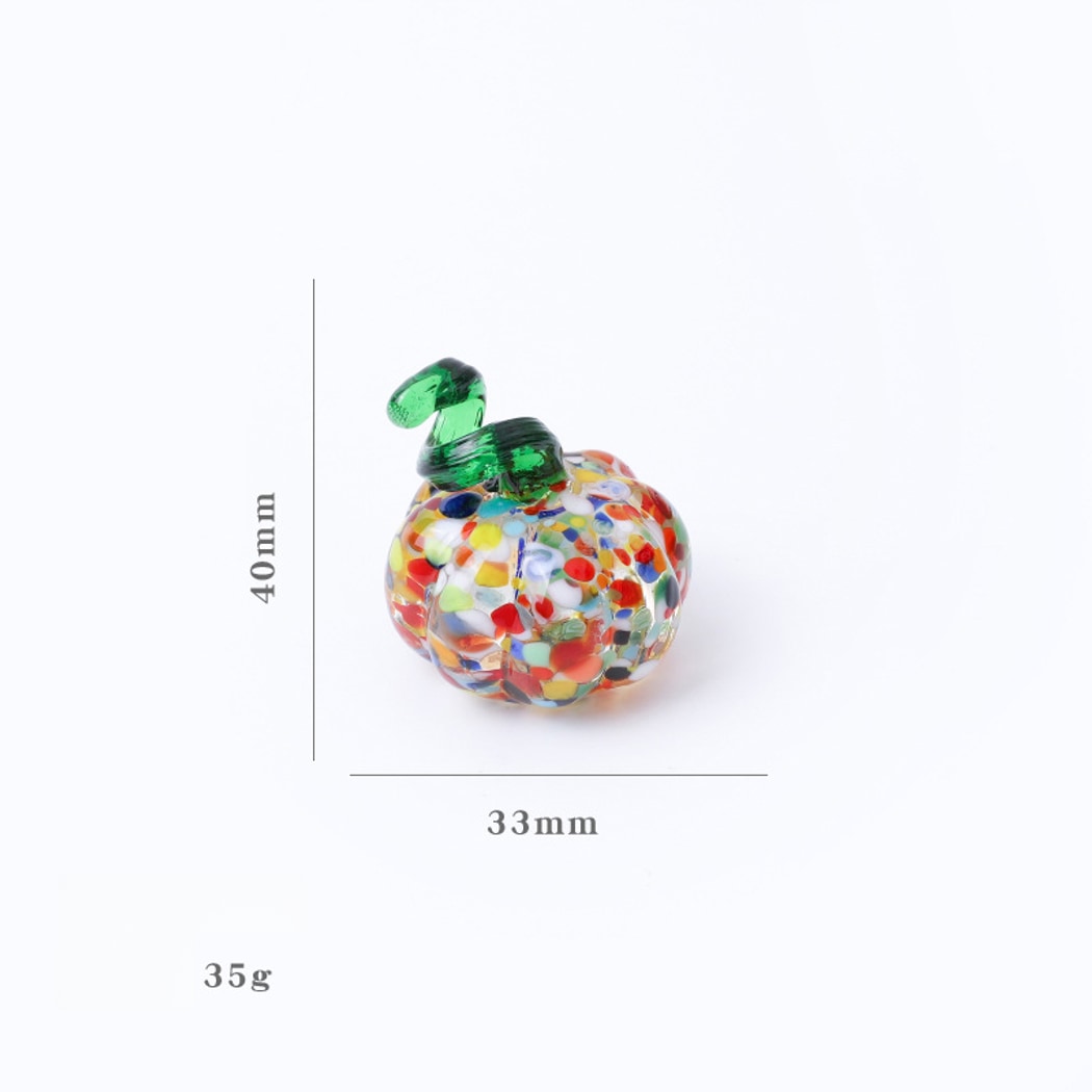 Glasira - Colorful Pumpkin Shape Table Ornament