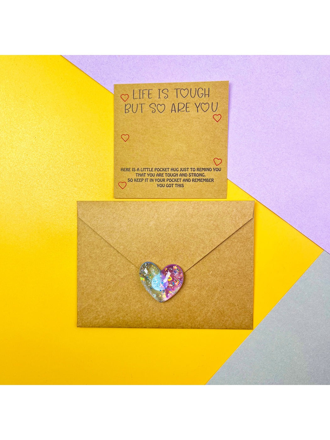 Taphug - Pocket Hug Gradient Color Heart