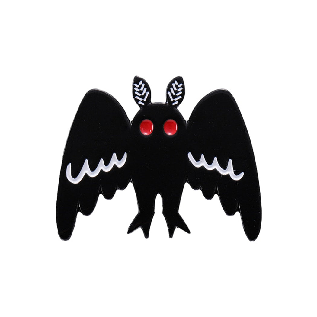 Pinori - Halloween Dark Style Cartoon Bat Shape Pin