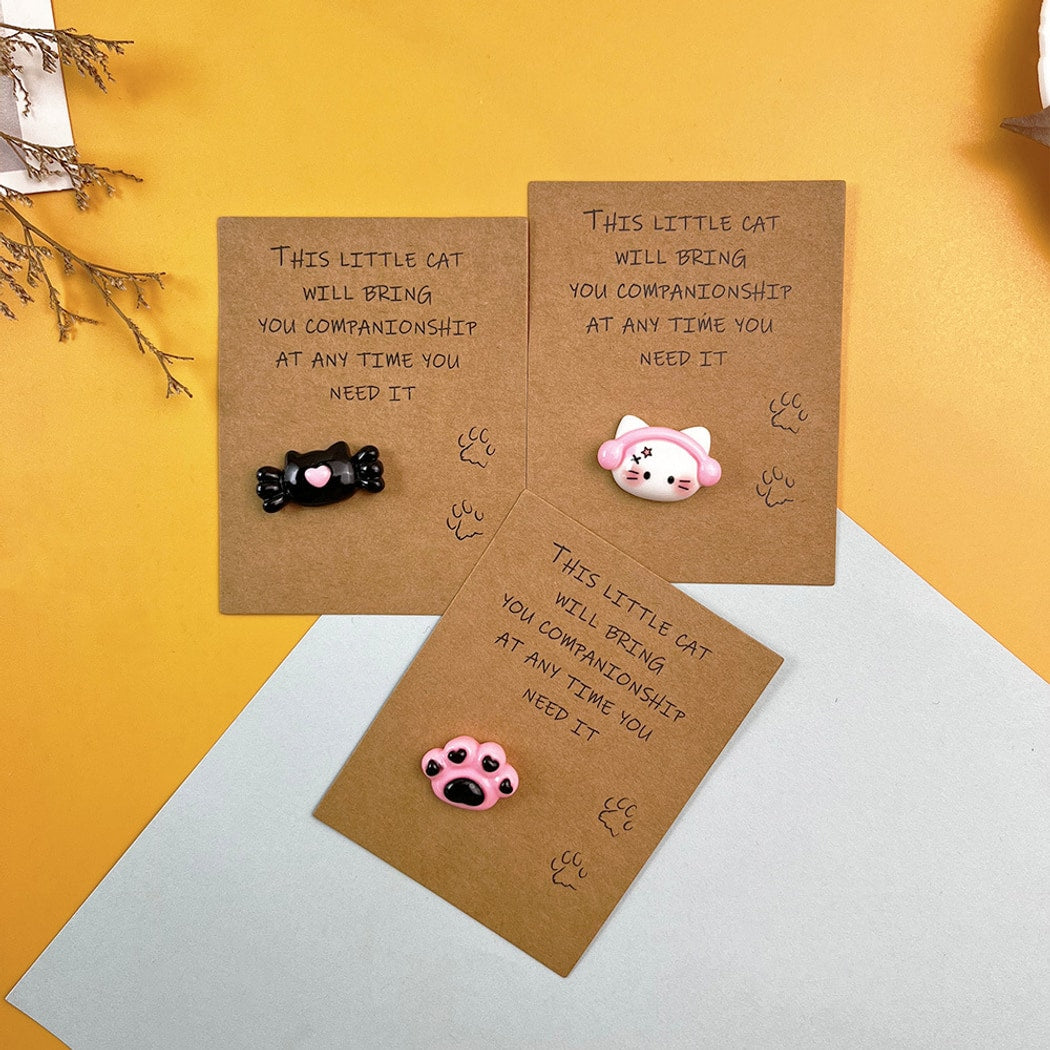 Taphug - Pocket Hug Cat Motif Keepsake Card
