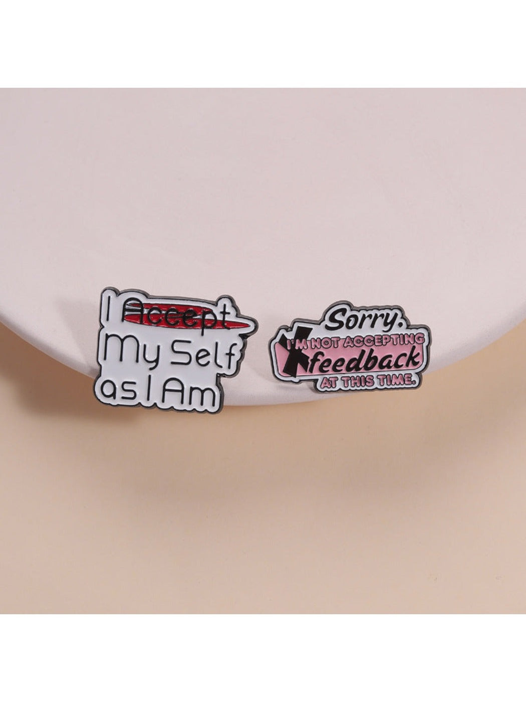 Pinori - Trendy Motivational Brooch
