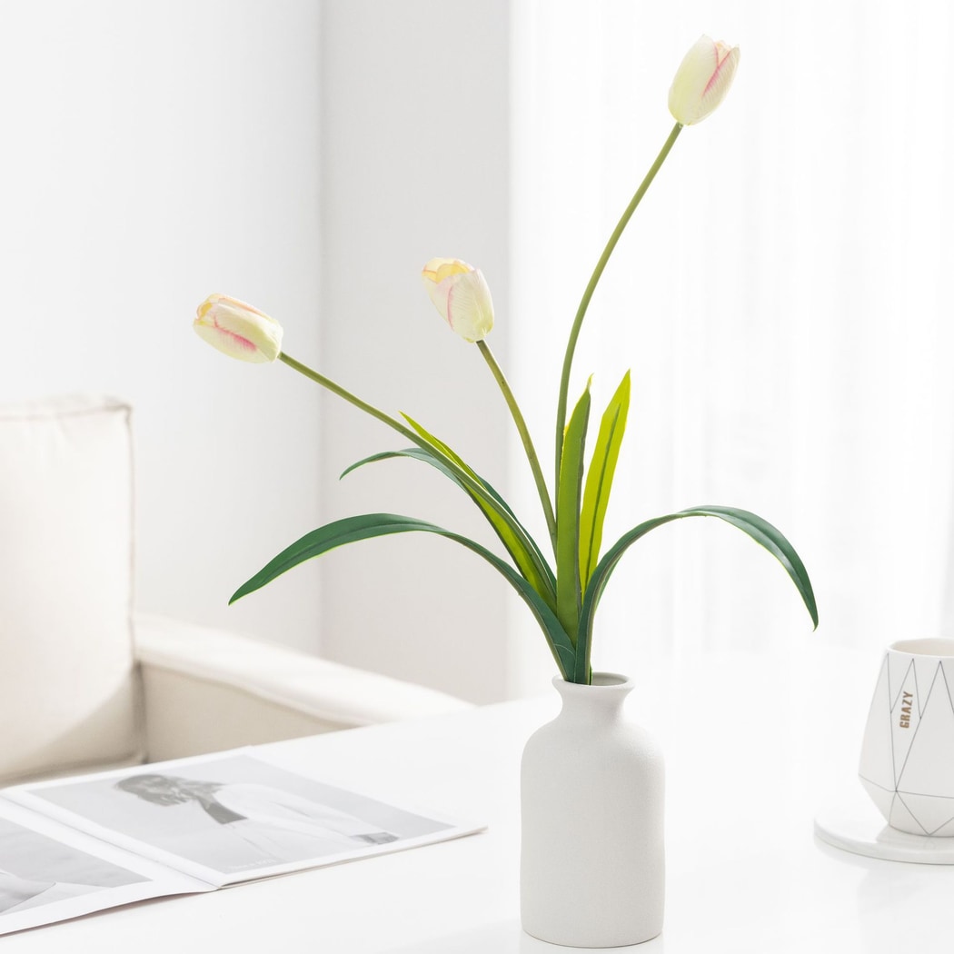 Roselle - Sleek Style Decorative Tulip Artificial Flower
