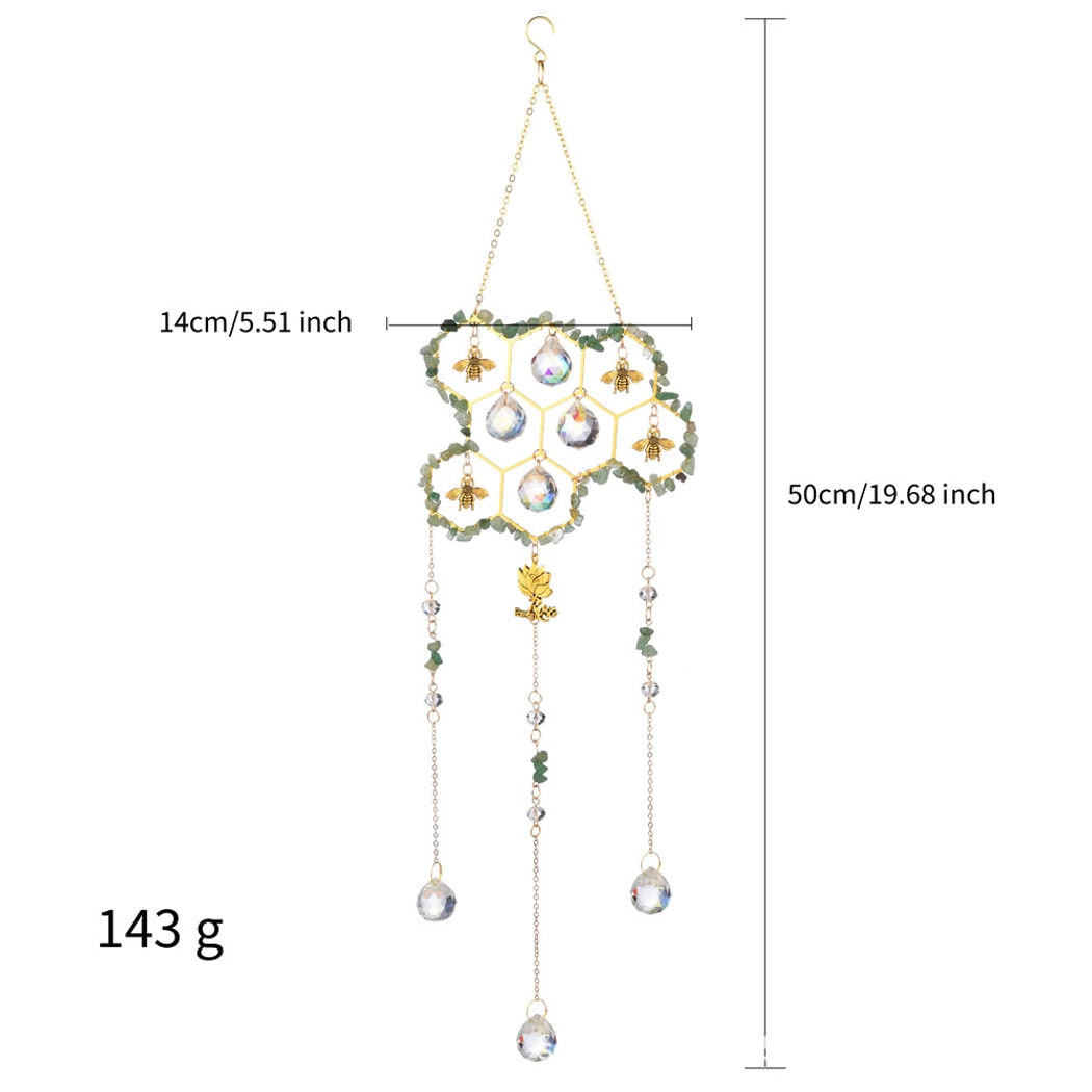 Somnira - Honeycomb Slice Shape Wind Chimes