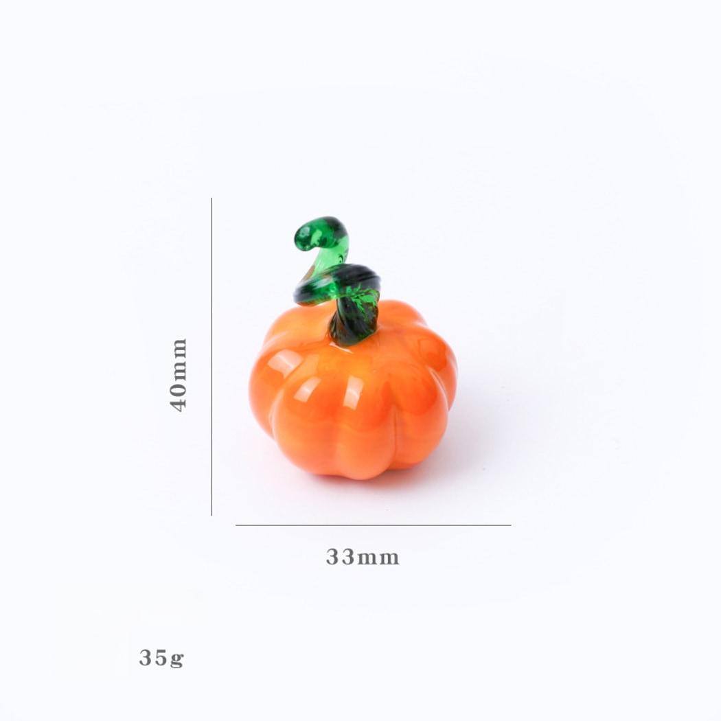 Glasira - Colorful Pumpkin Shape Table Ornament