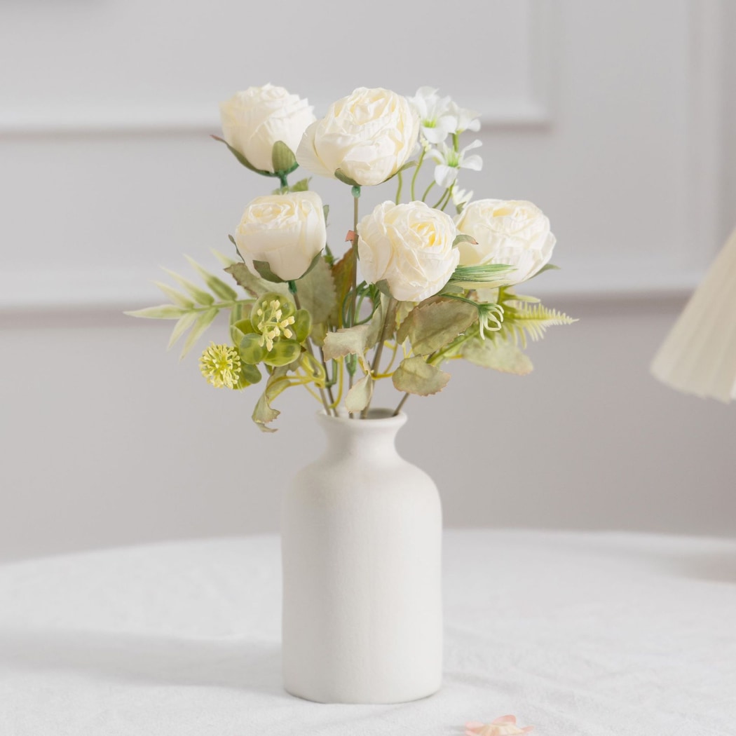 Roselle - Victorian Style Rose Artificial Flowers