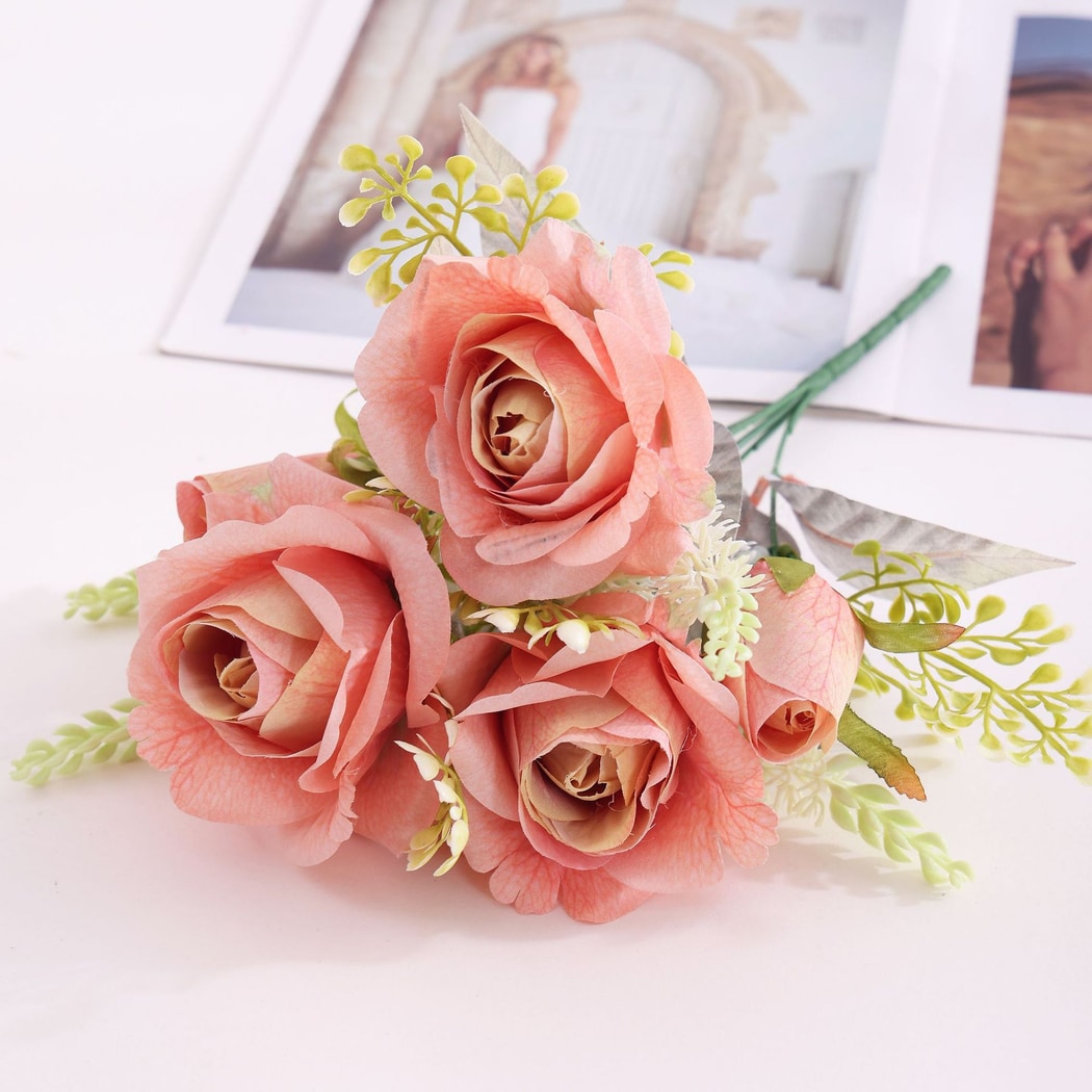 Roselle - Modern Style Rose Artificial Bouquet