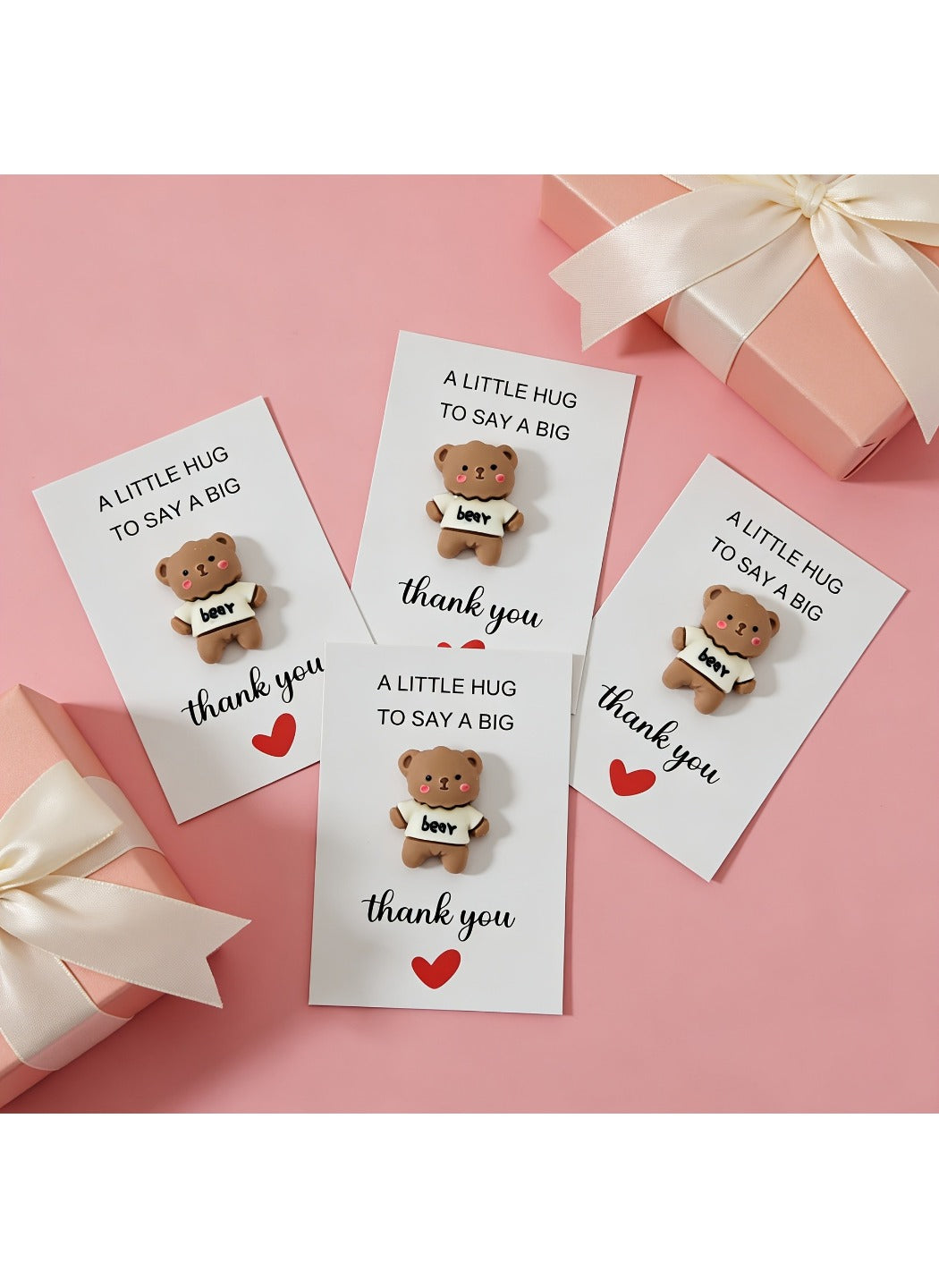 Taphug  - Plastic Pocket Hug Card Hugging Bear