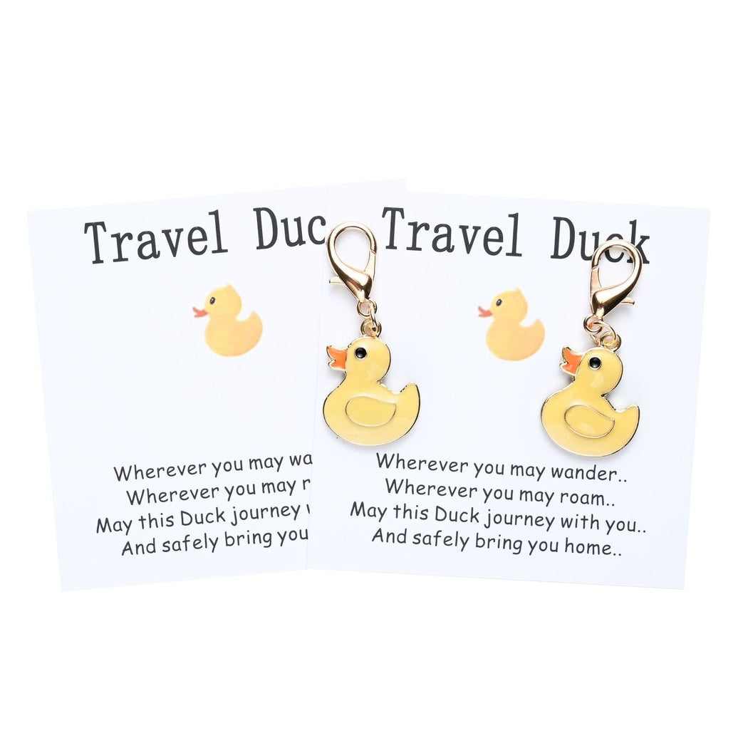 Taphug - Pocket Hug Cute Duck Charm Keychain
