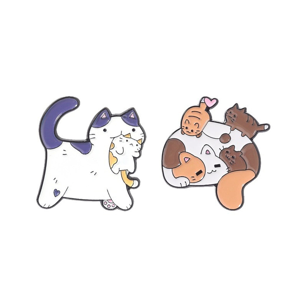Pinori - Simple Animal Theme Cat Pin