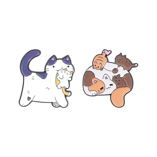 Pinori - Simple Animal Theme Cat Pin