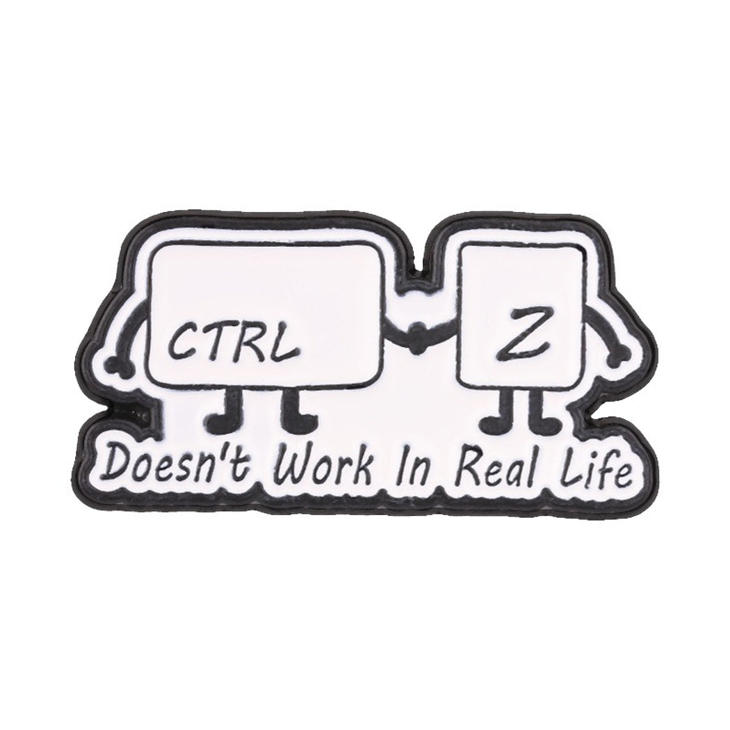 Pinori - CTRL Z Tech Humor Enamel Pin