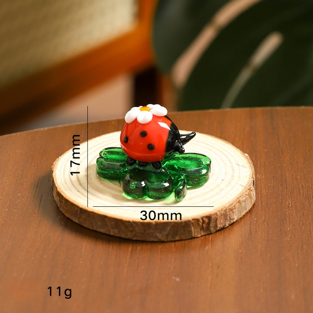 Glasira - Cute Ladybug Shaped Ornament