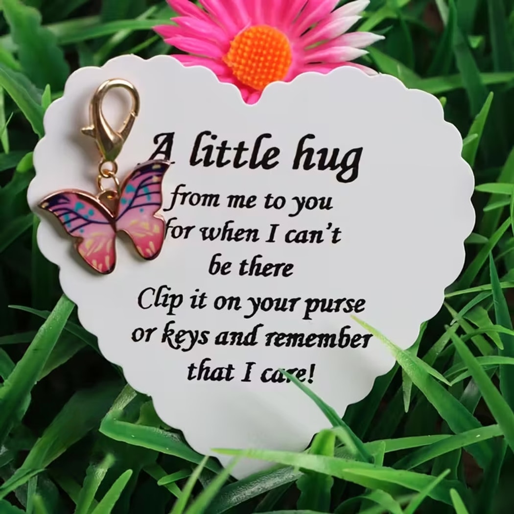 Taphug - Pocket Hug Sweet Butterfly Keychain