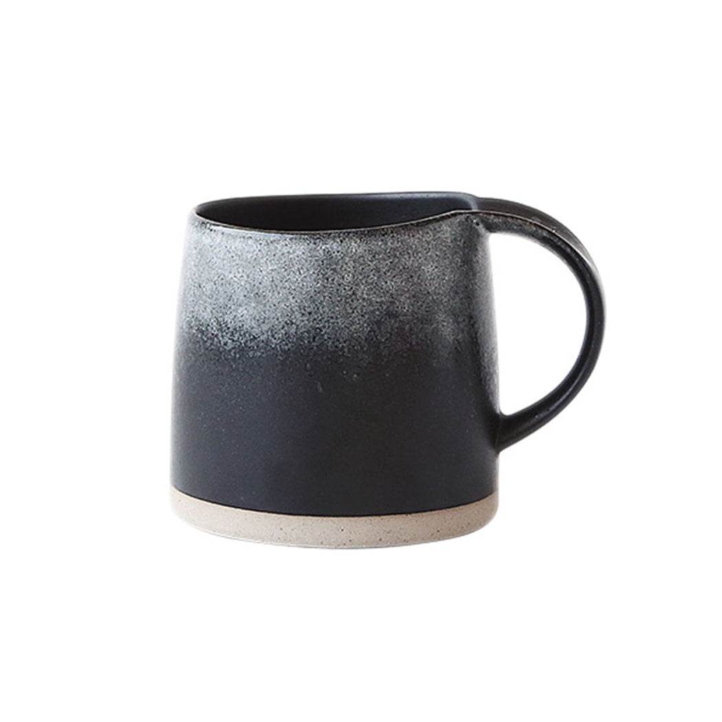 Mivora - Rustic Round Single Handle Coffee Mug