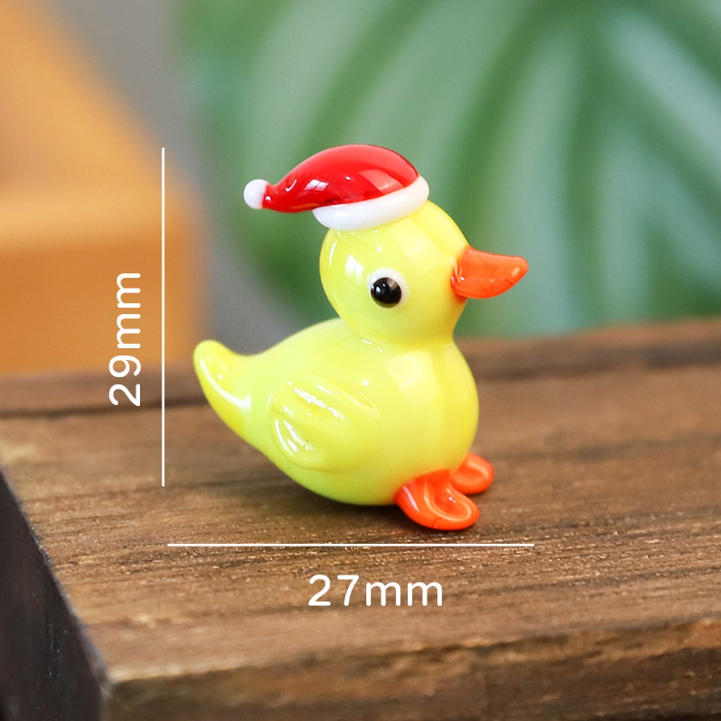 Glasira - Cute Cartoon Colorful Duck Tabletop Ornament