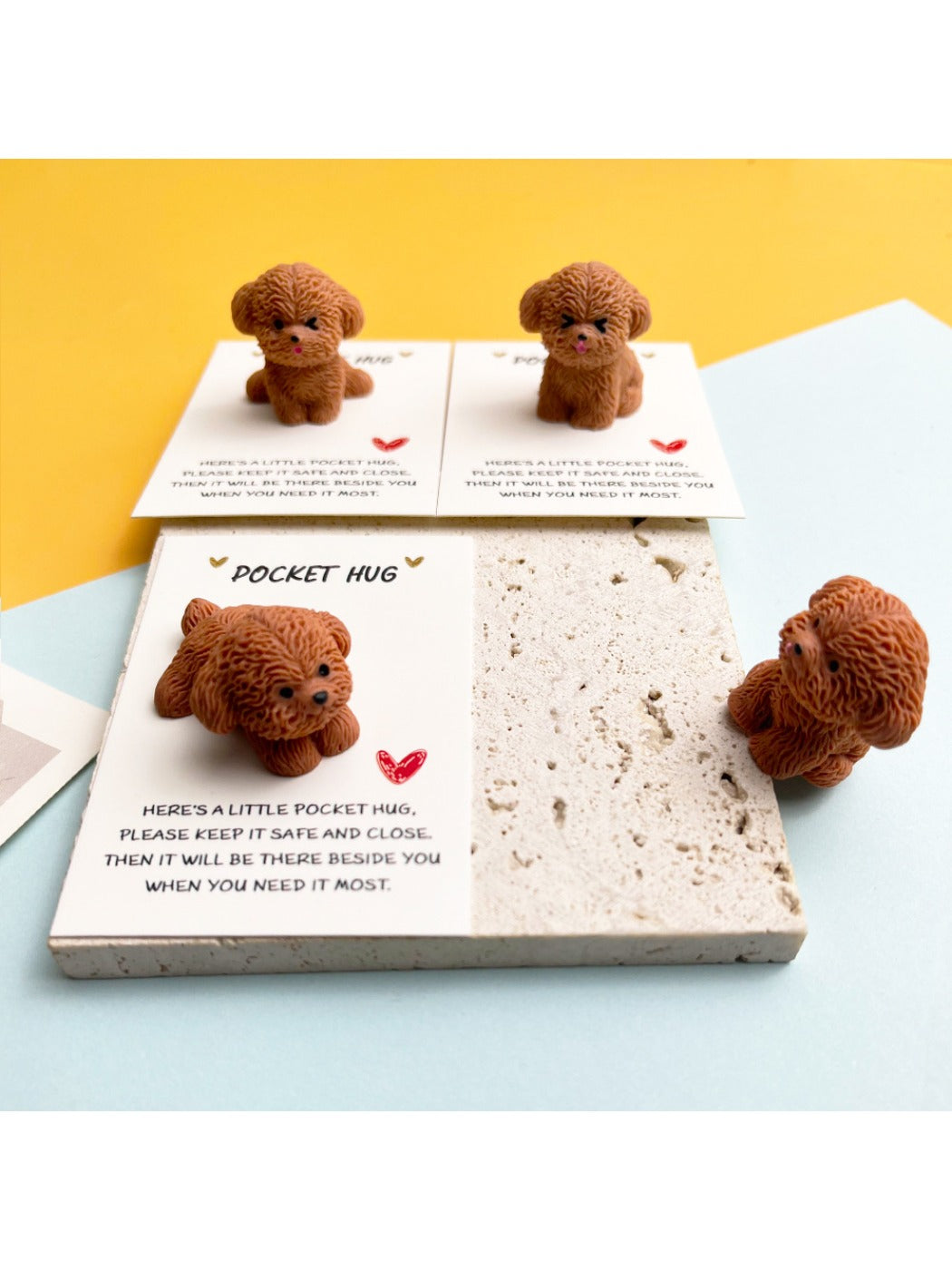 Taphug - Pocket Hug Cute Teddy Small Dog Gift for Loved Ones