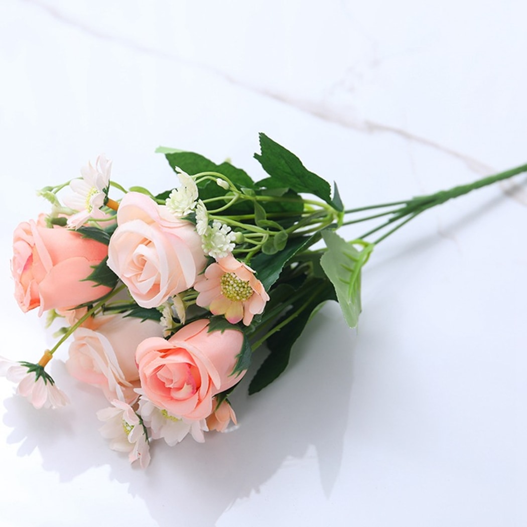 Roselle - Artificial Soft Color Rose Bouquet
