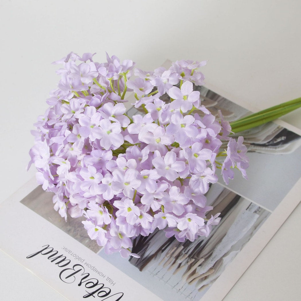 Roselle - Artificial Hydrangea Flower Decor Bouquet