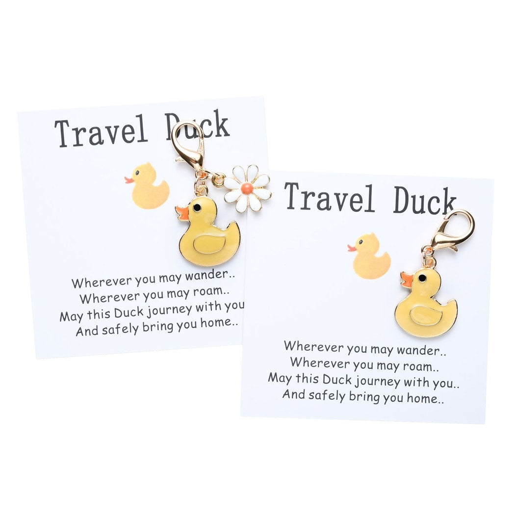 Taphug - Pocket Hug Cute Duck Charm Keychain