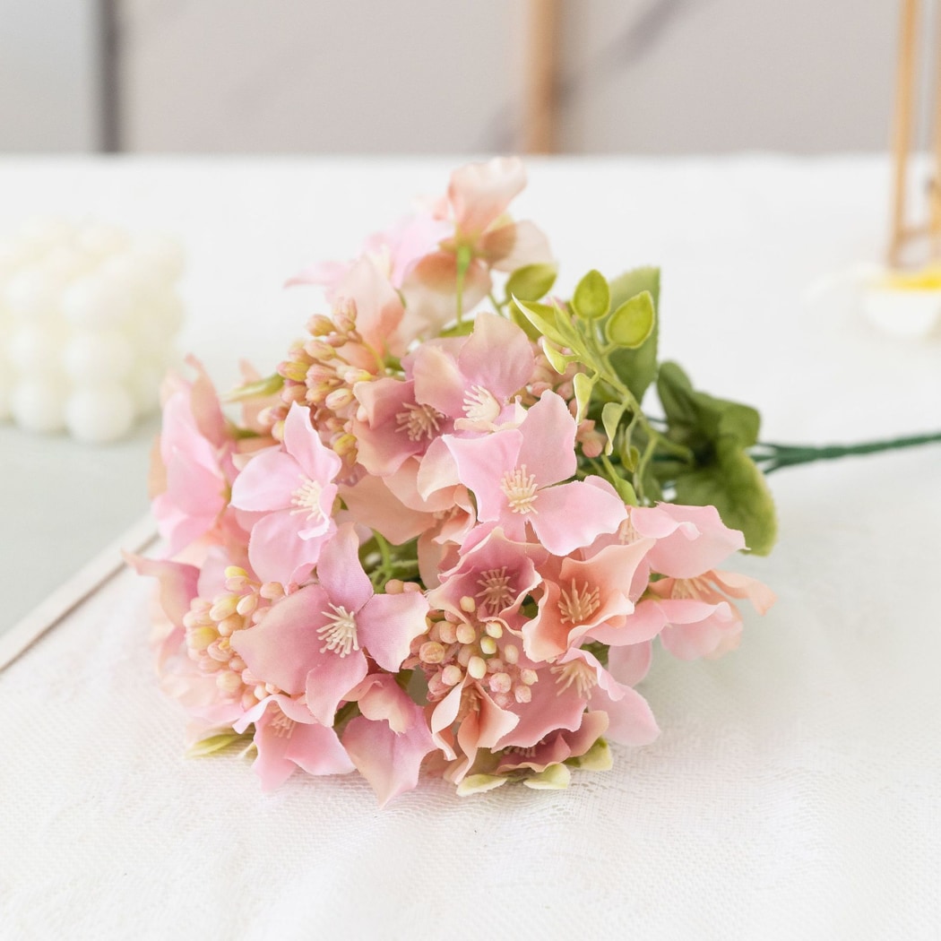 Roselle - Mixed Color Artificial Hydrangea Bouquet
