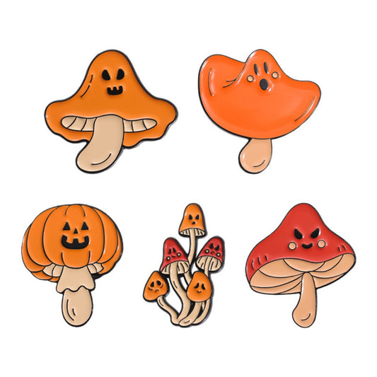 Spooky Mushroom Pin