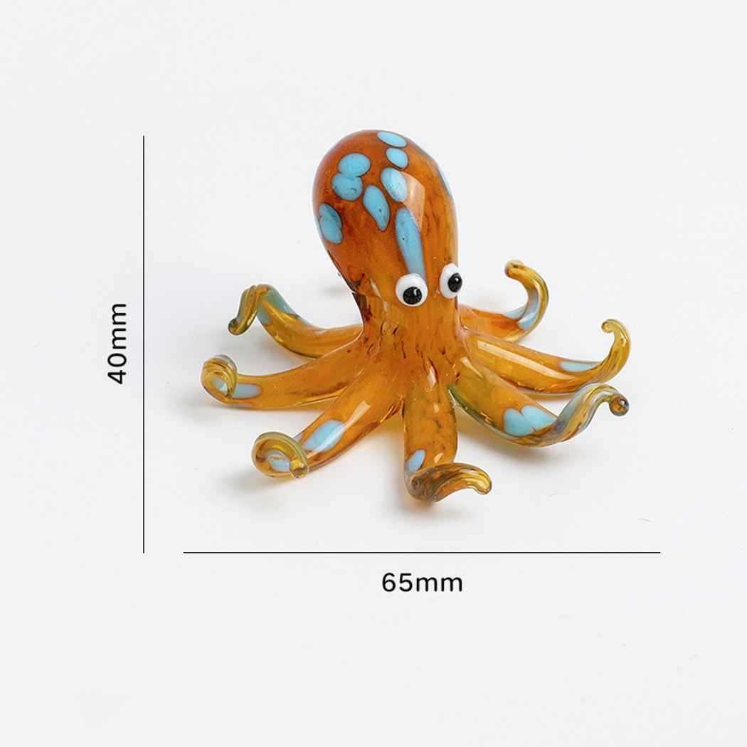 Glasira - Modern Colorful Octopus Desktop Ornament