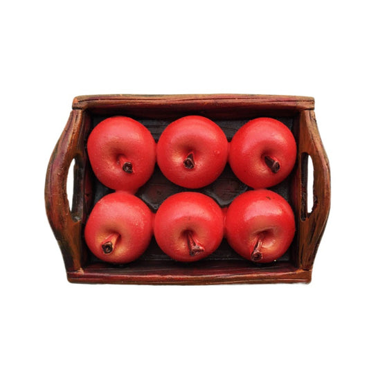 Rustic Apple Kitchen Magnet