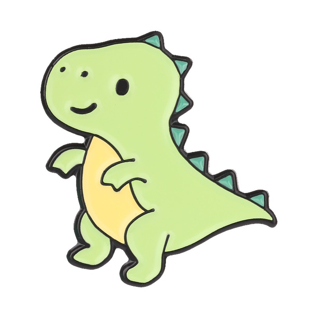 Pinori - Cartoon Dinosaur Enamel Pin
