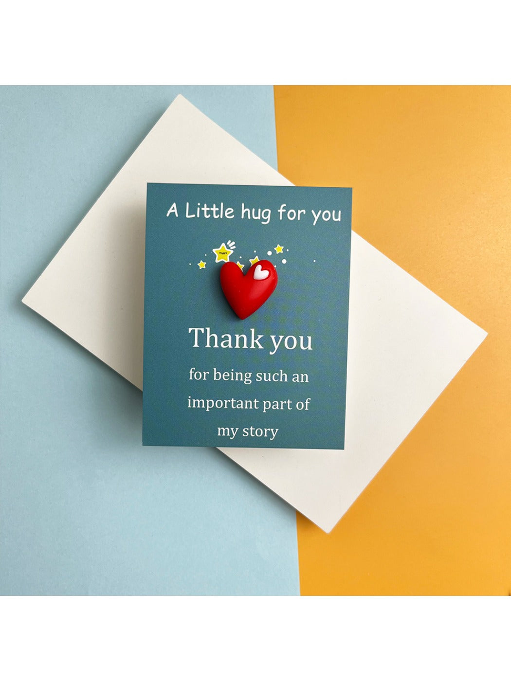 Taphug - Pocket Hug Frosted Heart Perfect for Gift