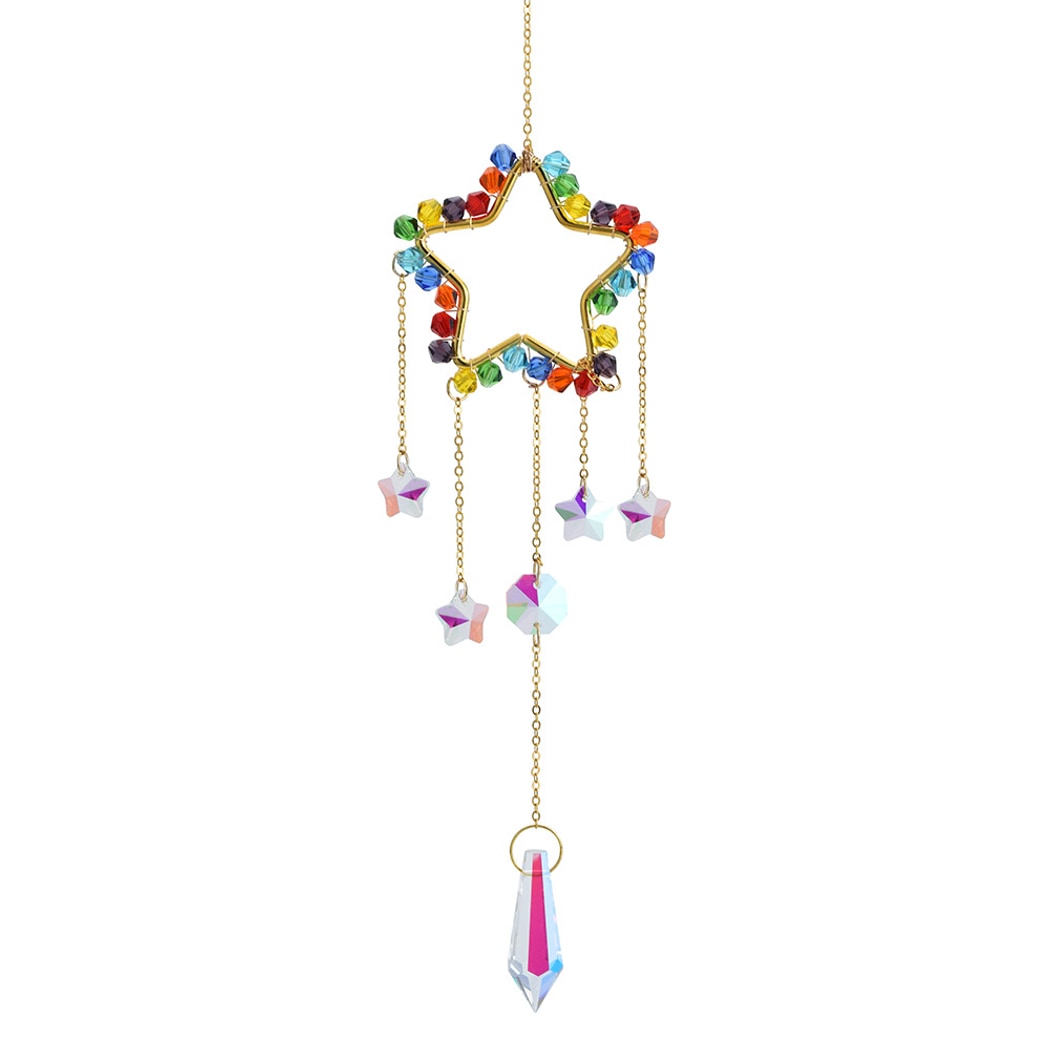Somnira - Cute Geometric Shapes Hanging Wind Chime