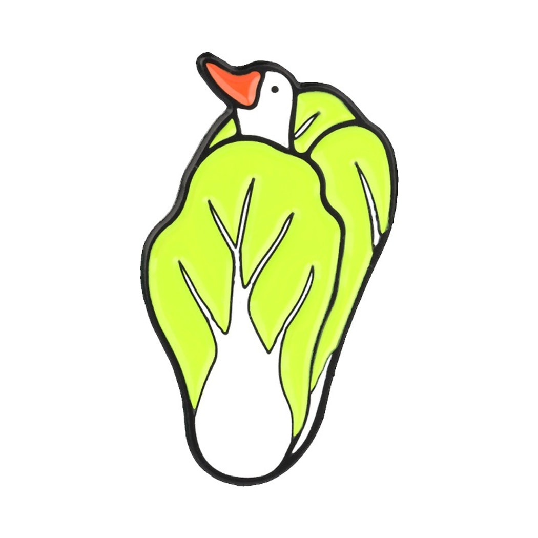 Pinori - Playful Vegetable Character Fashion Pin