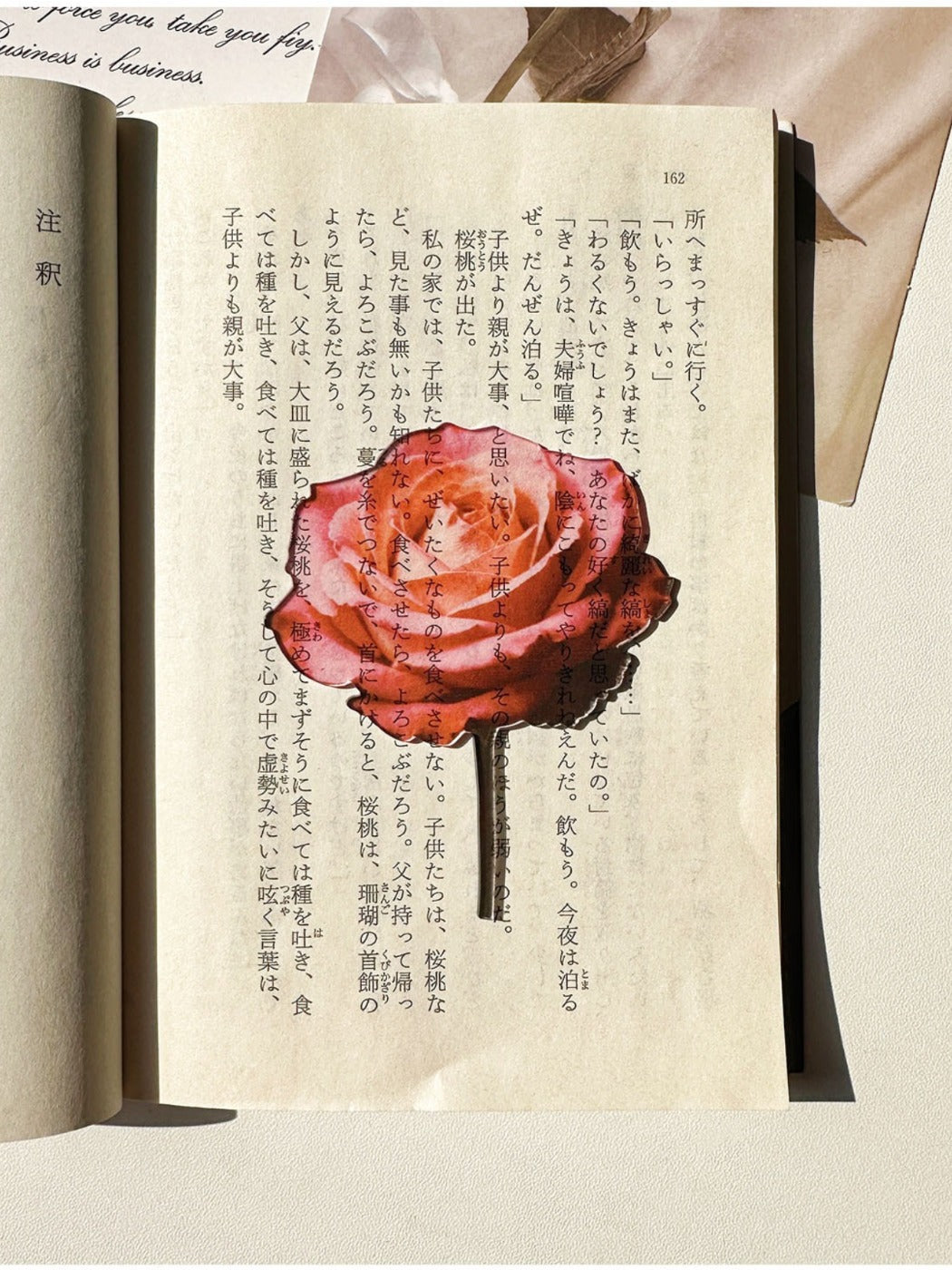 Markii - Sweet Original Rose Acrylic Bookmark