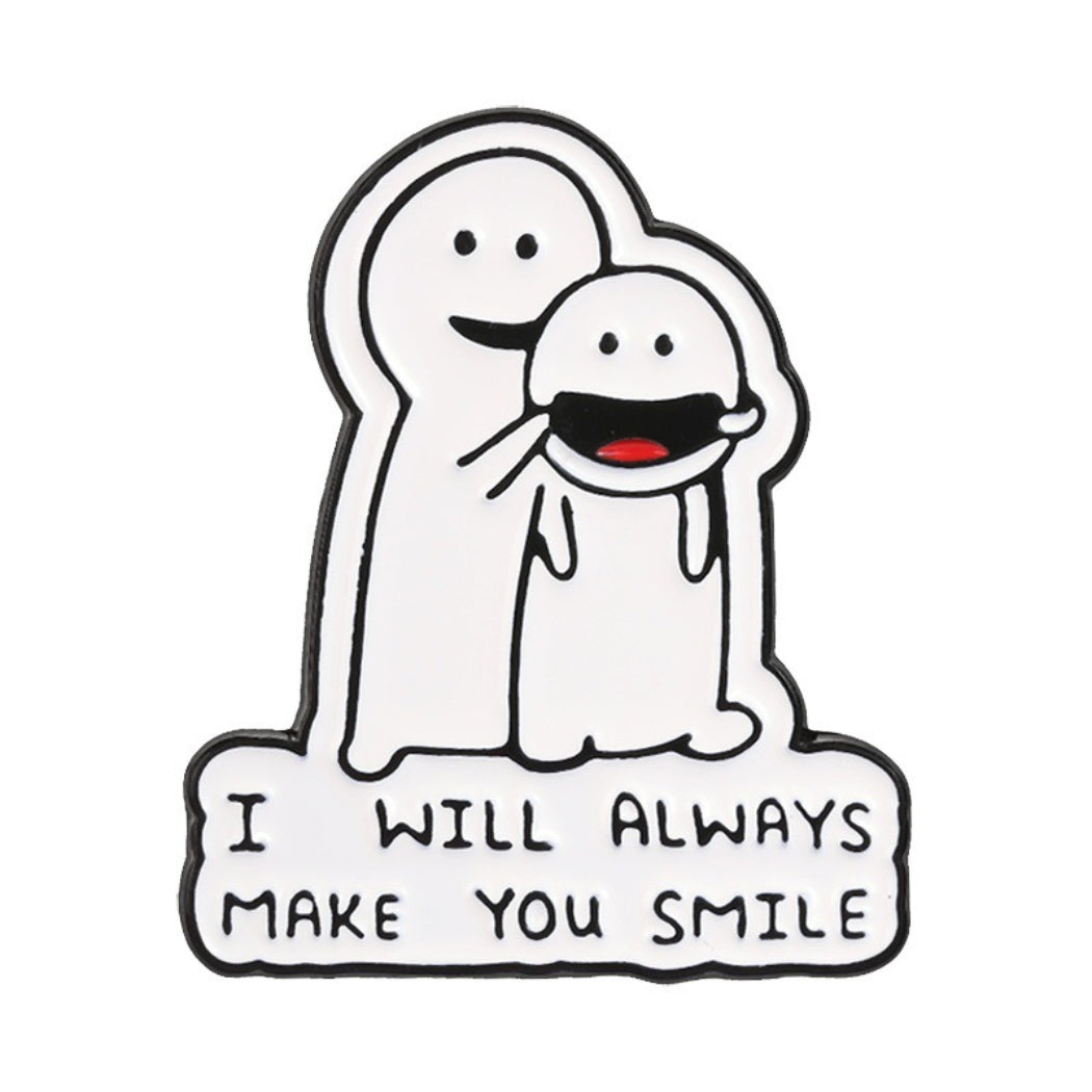 Pinori Make You Smile Enamel Pin