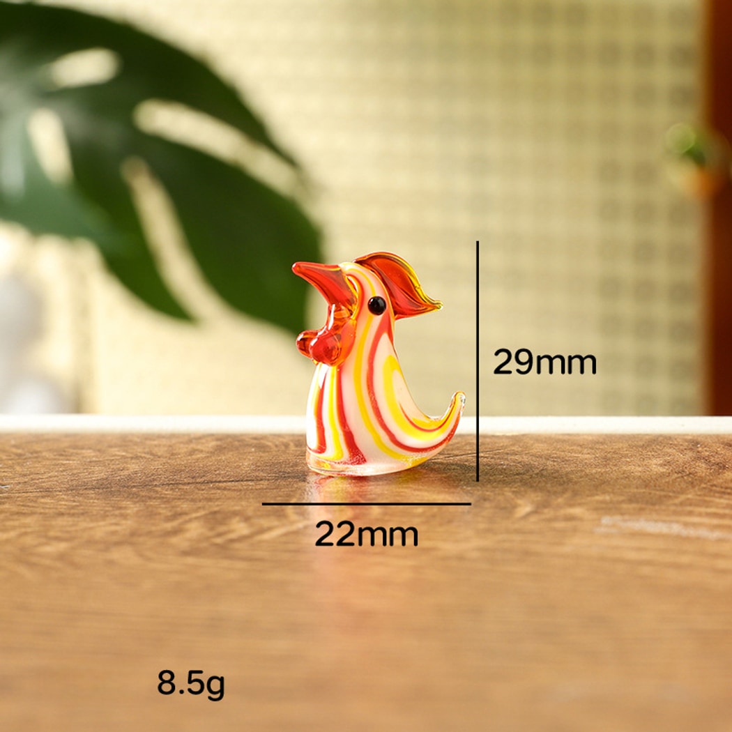 Glasira - Cute Animal Rooster Desk Ornament