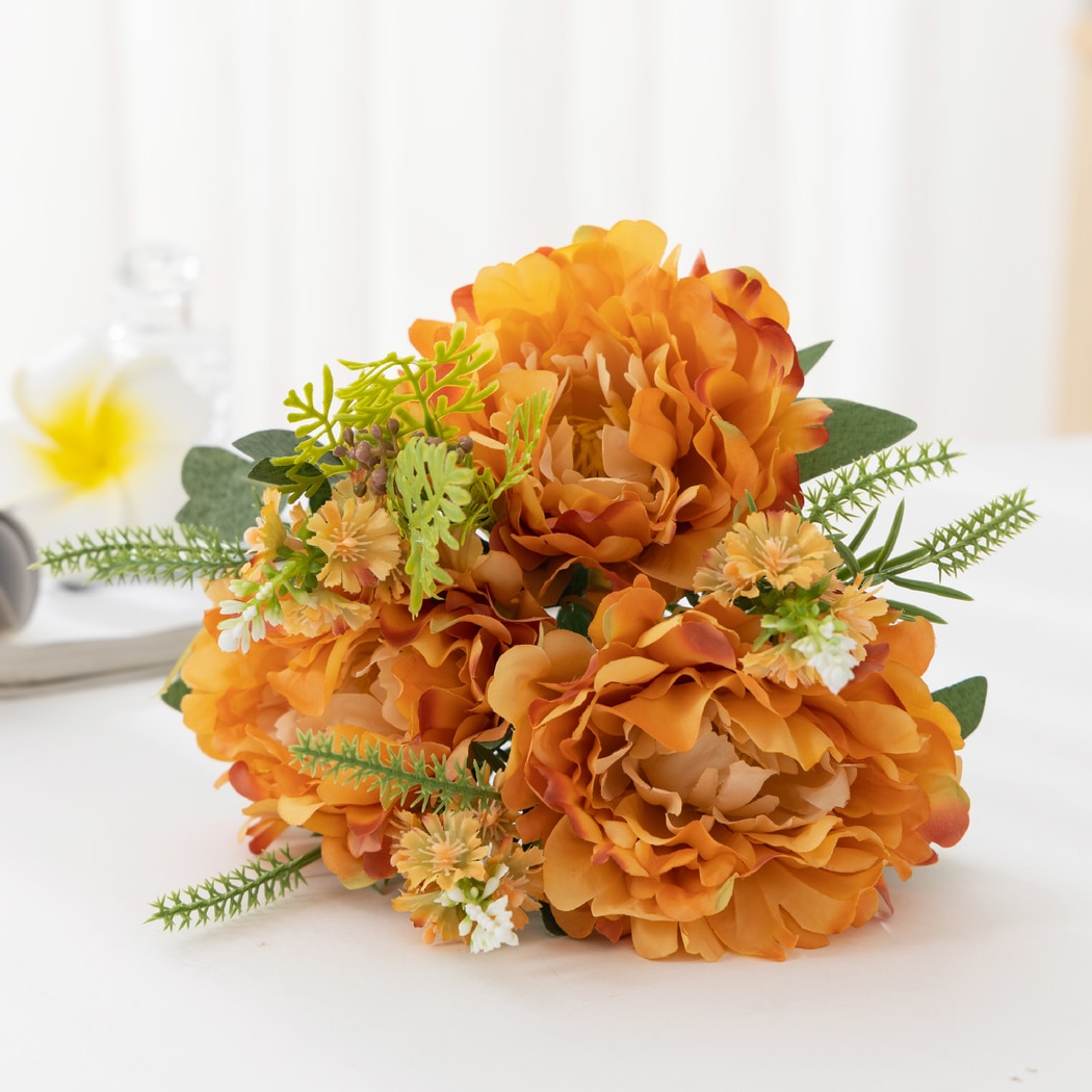 Roselle - Decorative Peony Bouquet Artificial Flowers