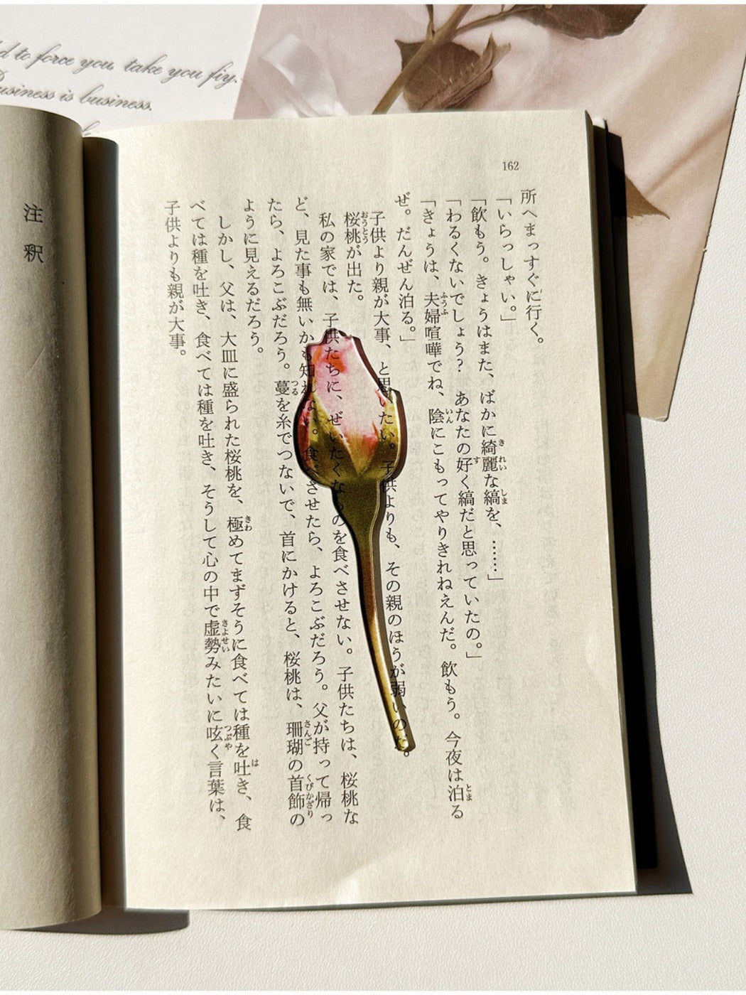Markii - Sweet Original Rose Acrylic Bookmark