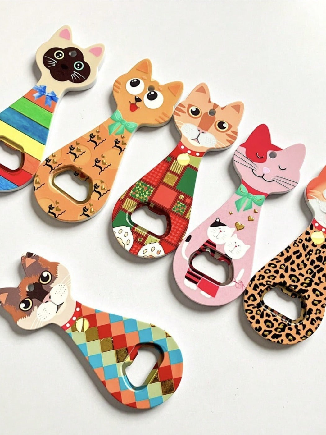 Thimara - Cartoon Cat Head Shape Bottle Opener
