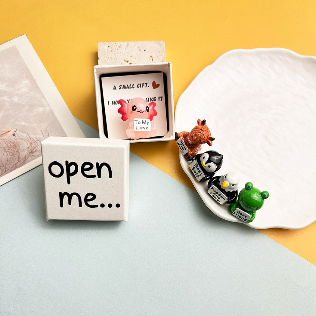 Taphug - Pocket Hug Animal Message Figurine